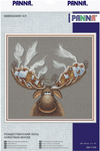 Christmas Moose Cross Stitch Kit by Panna