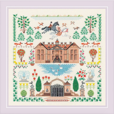 My House Cross Stitch Kit by Riolis