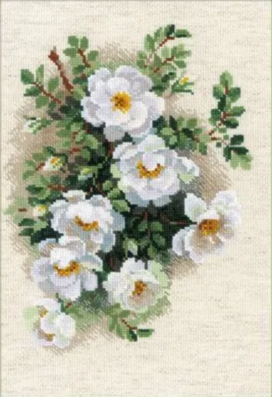 White Briar Cross Stitch Kit by Riolis