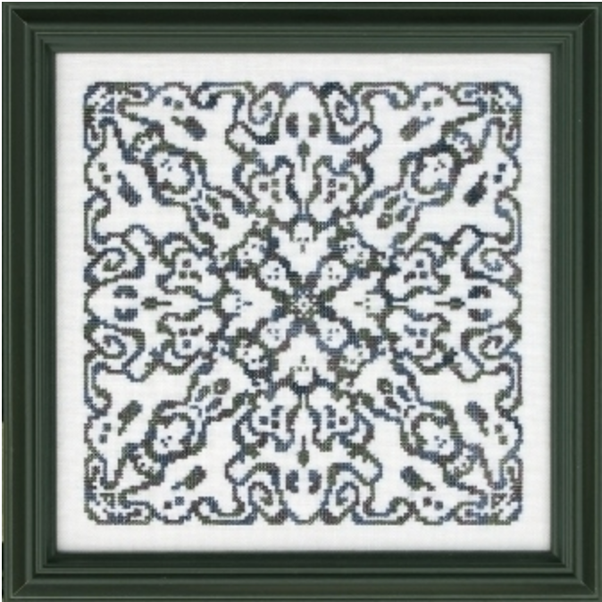 A Ghostly Mandala by Ink Circles