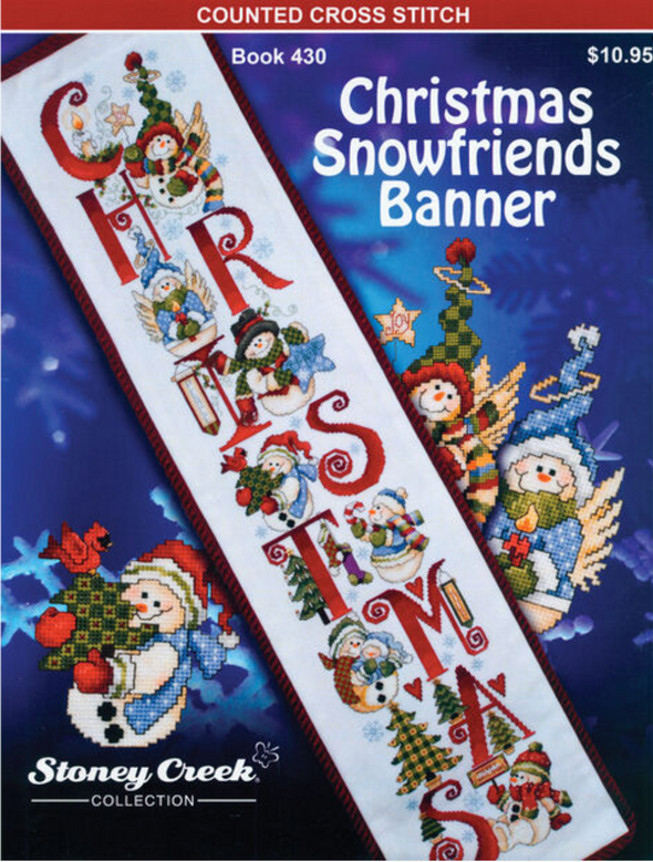 Christmas Snowfriends Banner by Stoney Creek