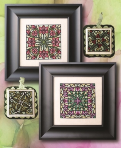Stained Glass Christmas (4 designs) by Ink Circles