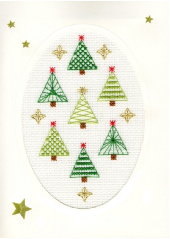 Christmas Forest - Christmas Cards by Bothy Threads