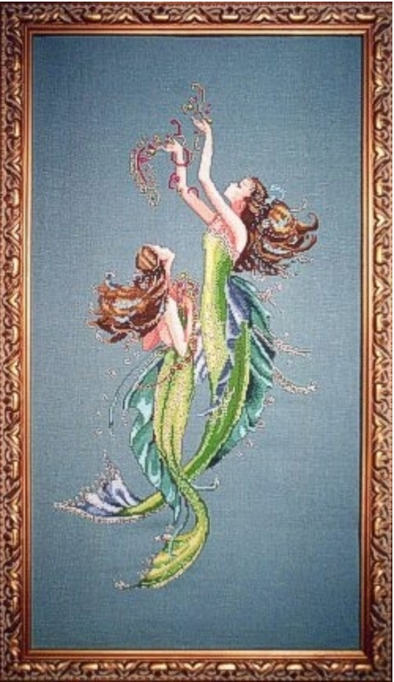 Mermaids of the Deep Blue by Nora Corbett MD85 (Mirabilia Designs)